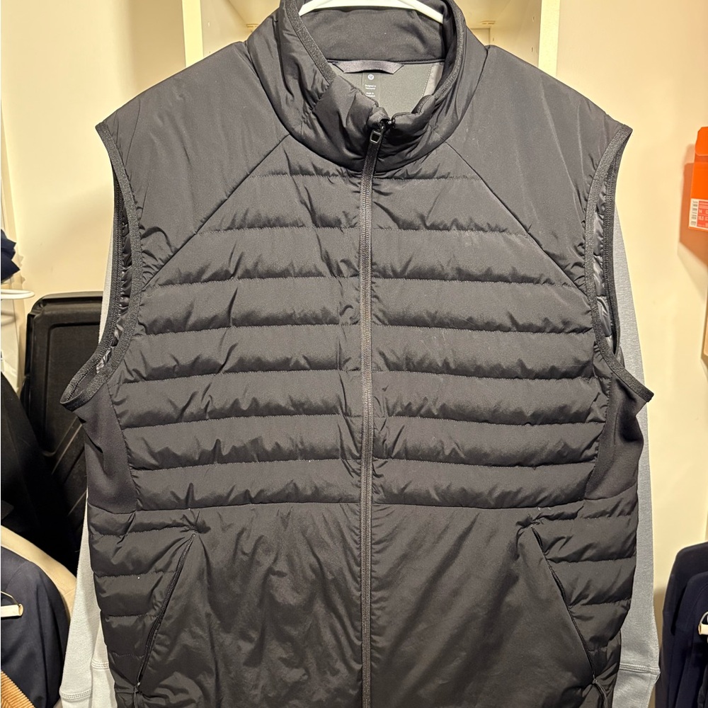 Lululemon Down For It All Vest, insulated, lightweight warmth, lightly used